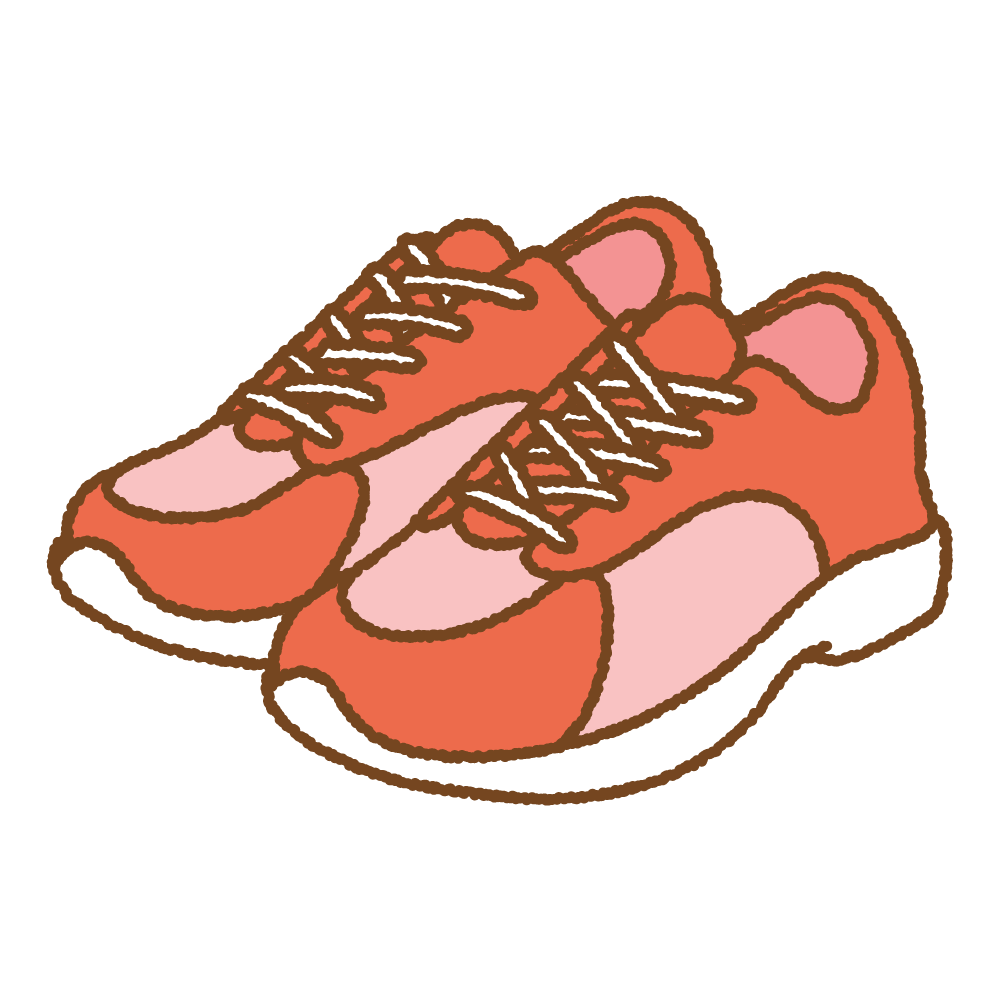 スニーカー 無料イラスト